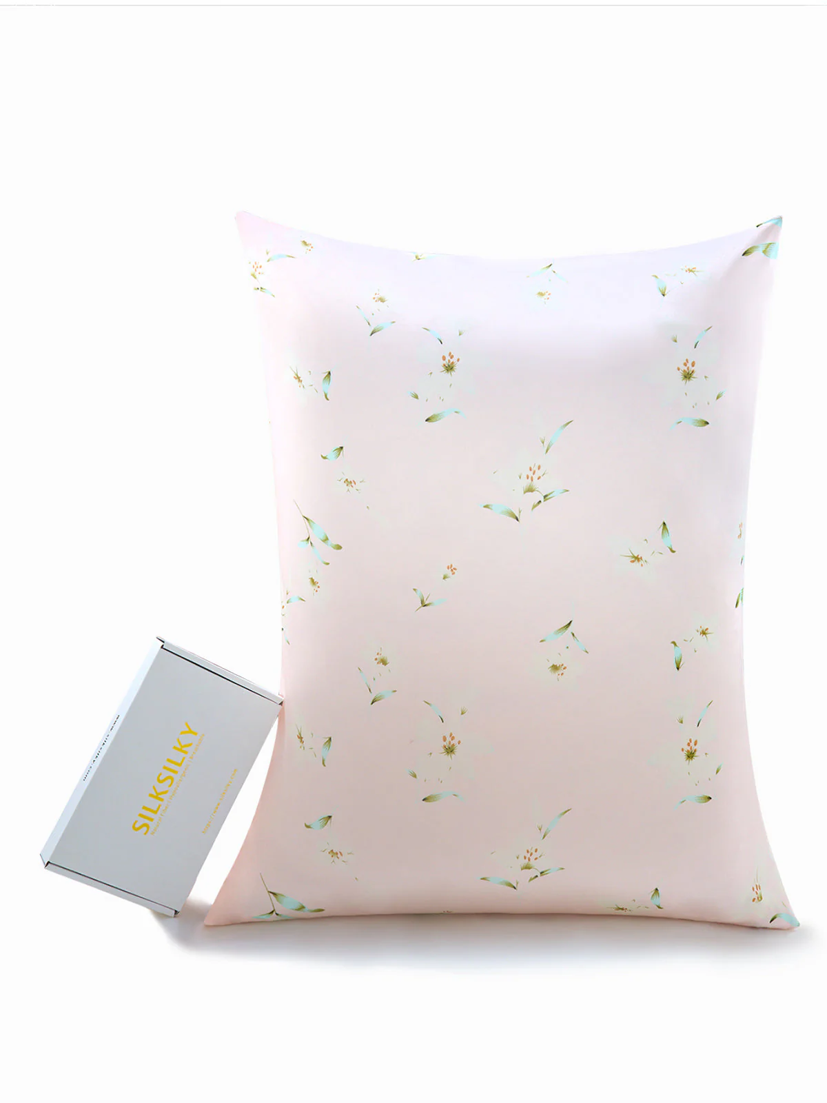 Taie d’Oreiller Simple Enveloppée En Soie 19Momme - Image 120