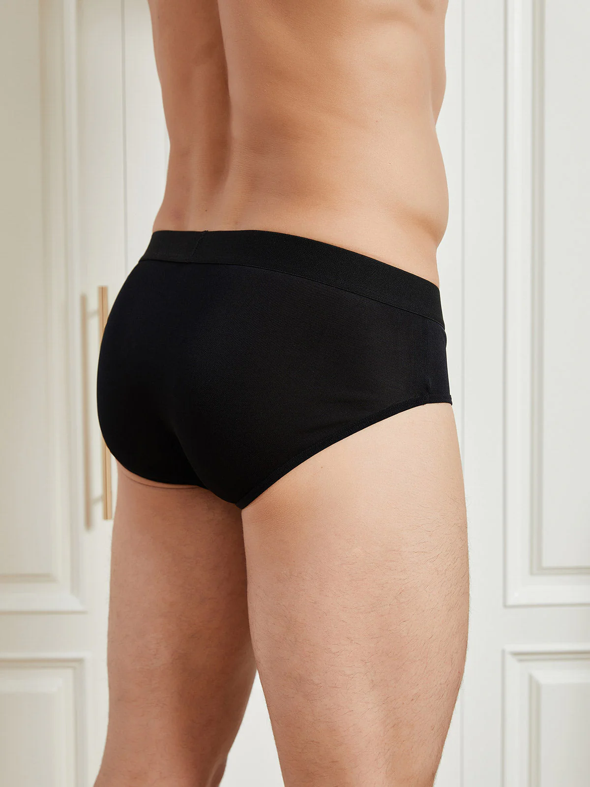Caleçons Homme Respirants En Soie Pure - Image 8