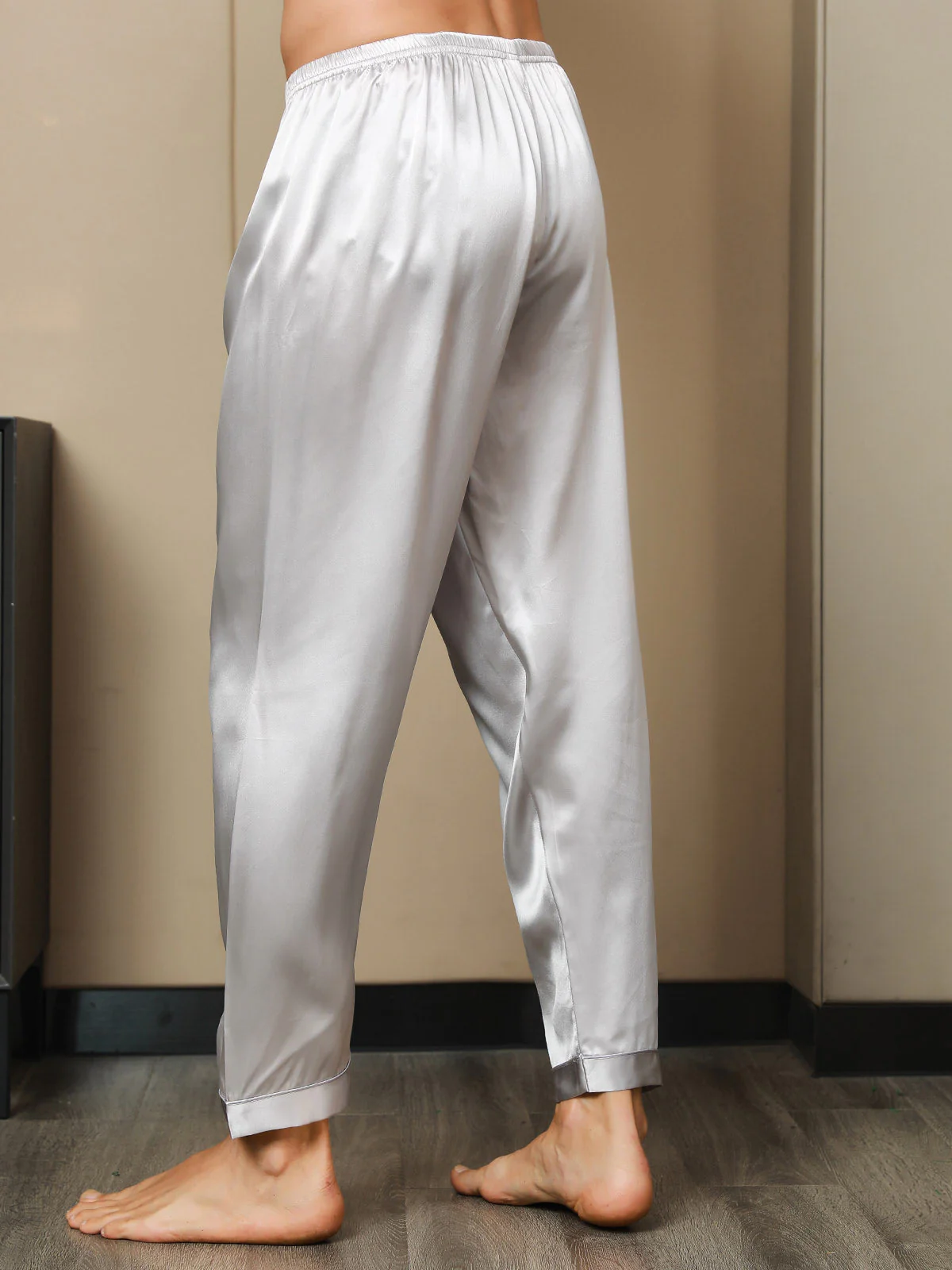 Pure Soie Décontracté Pantalon - Image 24