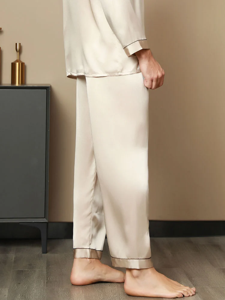 Pure Soie Décontracté Pantalon - Image 31